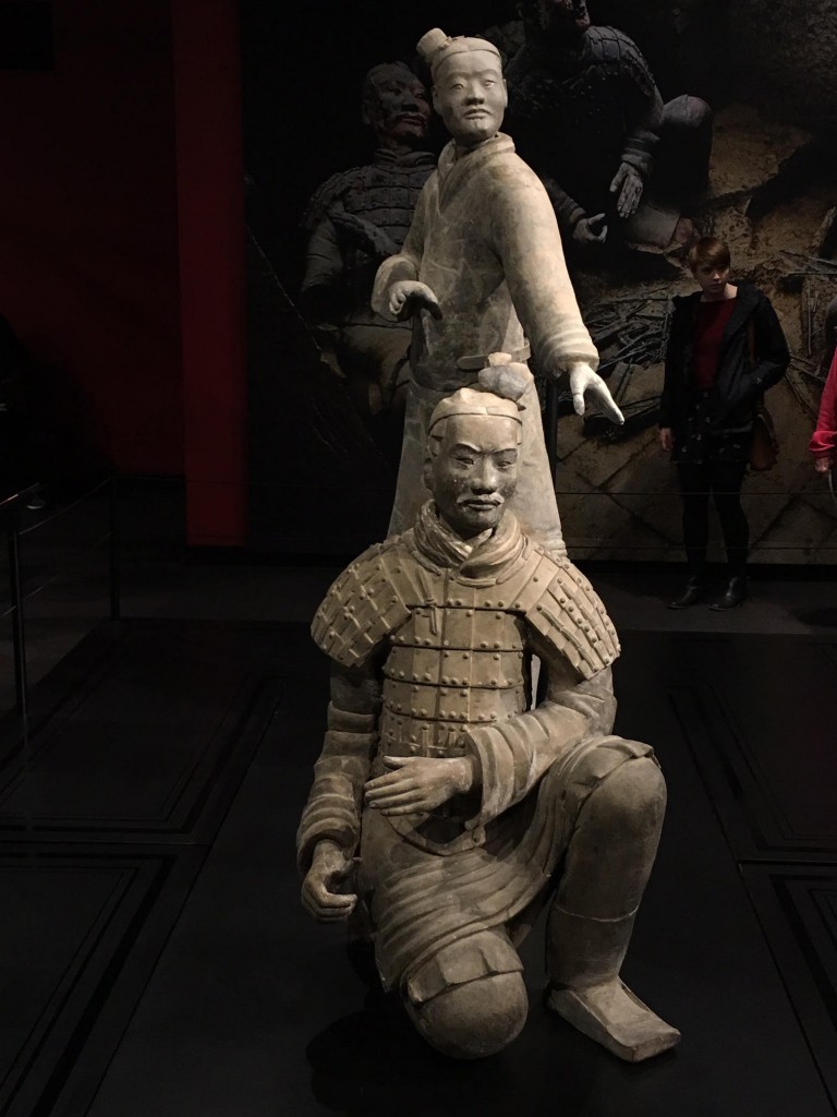 Terracotta Warriors Exhibit in Seattle David Varnau sculptureDavid Varnau sculpture