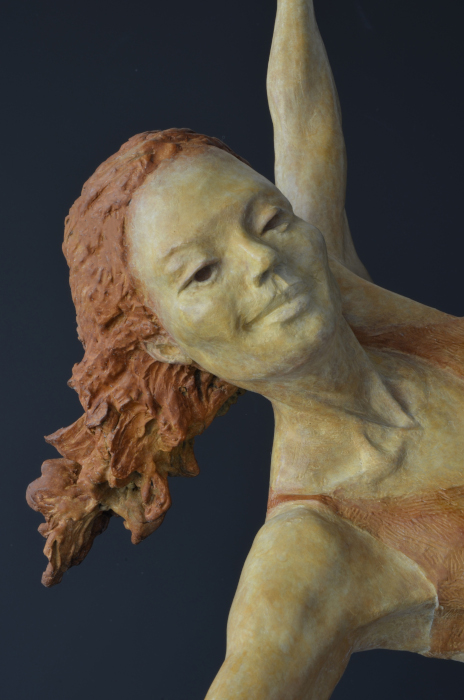 Emergence bronze sculpture by David Varnau