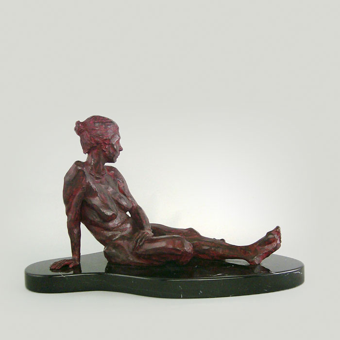 Eve bronze sculpture by David Varnau