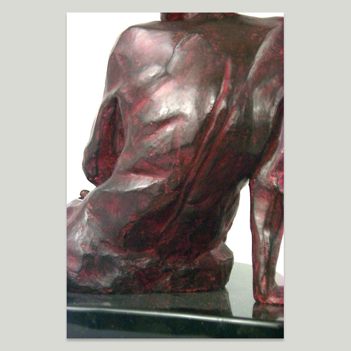 Eve bronze sculpture by David Varnau