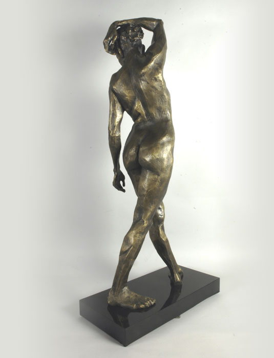 Firedancer bronze sculpture by David Varnau