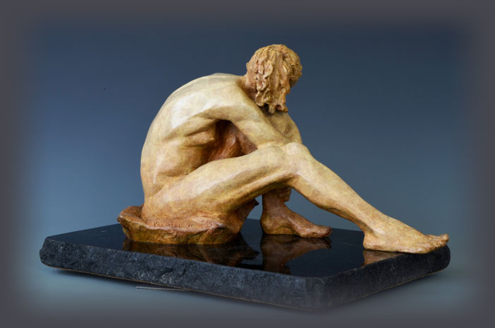 Serenity bronze sculpture by David Varnau