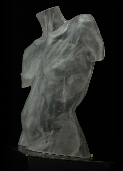 Allure glass sculpture by David Varnau