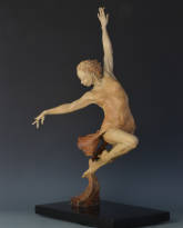 Ascent bronze sculpture by David Varnau