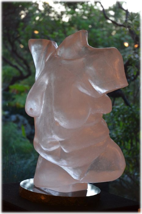 Radiance glass sculpture by David Varnau