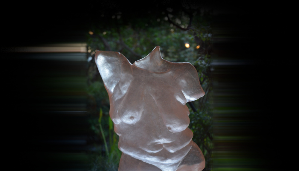 Radiance glass sculpture by David Varnau